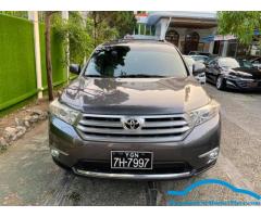 Toyota Highlander  2011 model