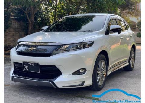 Toyota Harrier 2014 model