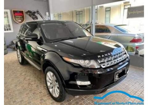 Range Rover Evoque 2012 model